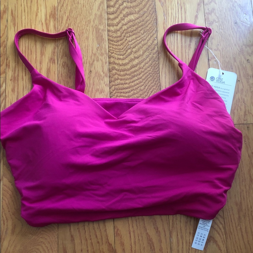 $5 for $25 CRZ Yoga Swimsuit Top size M 8/10 NWT